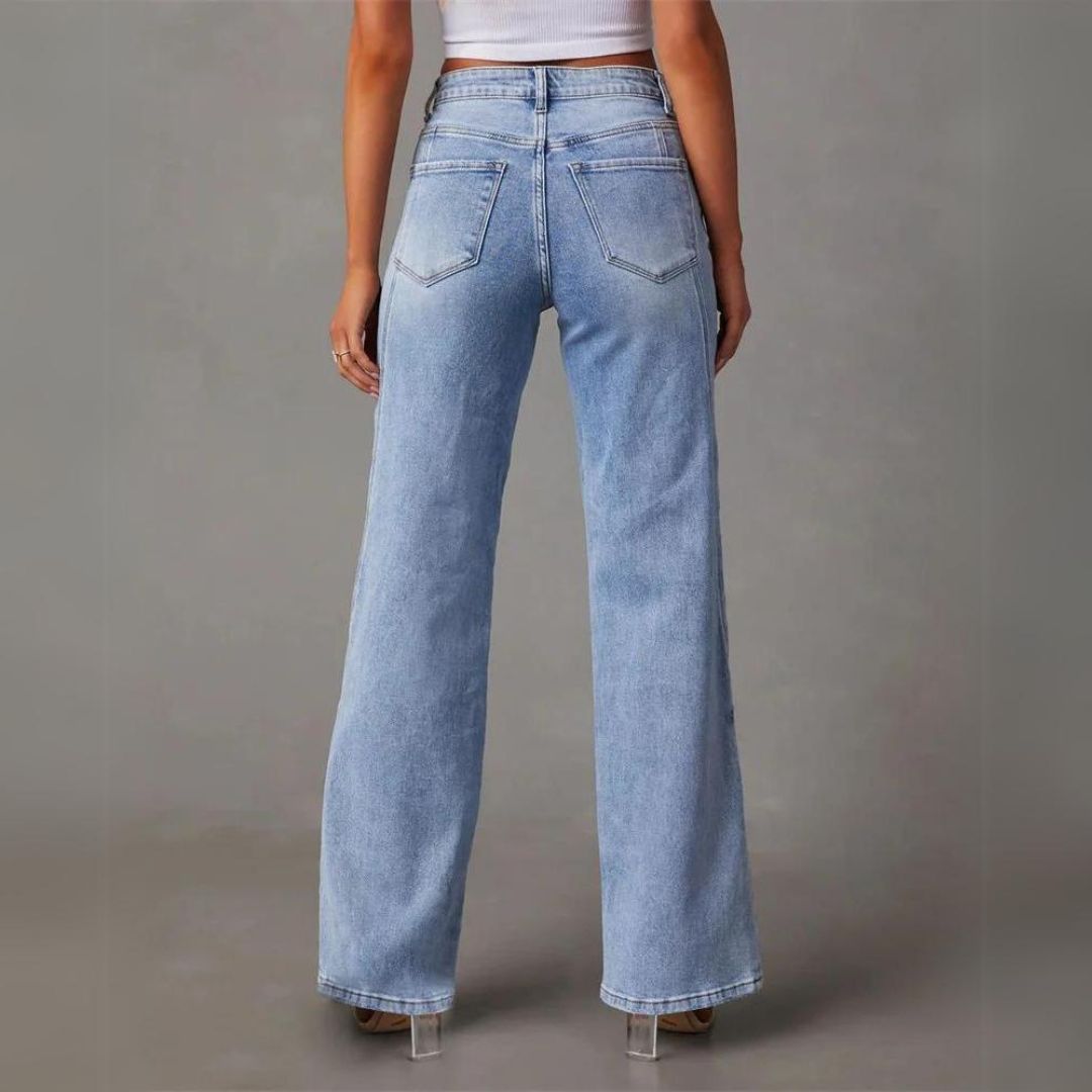 Sydney | Women’s Casual Wide-Leg Relaxed Fit Jeans