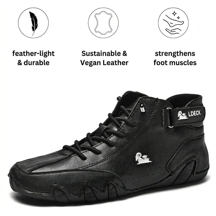 Nicholas™ | Orthopedic Barefoot Leather Shoes