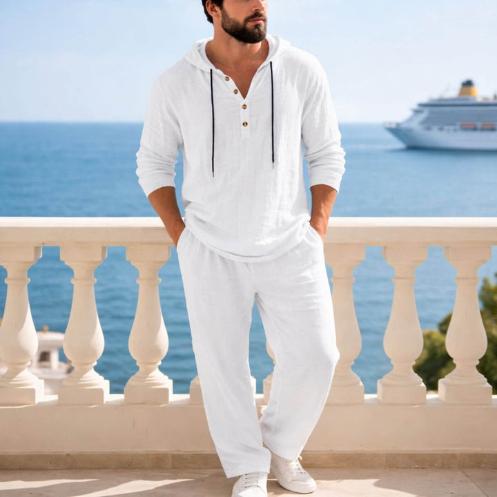 Cooper | Relaxed Fit Lounge Set Hooded Shirt and Pants