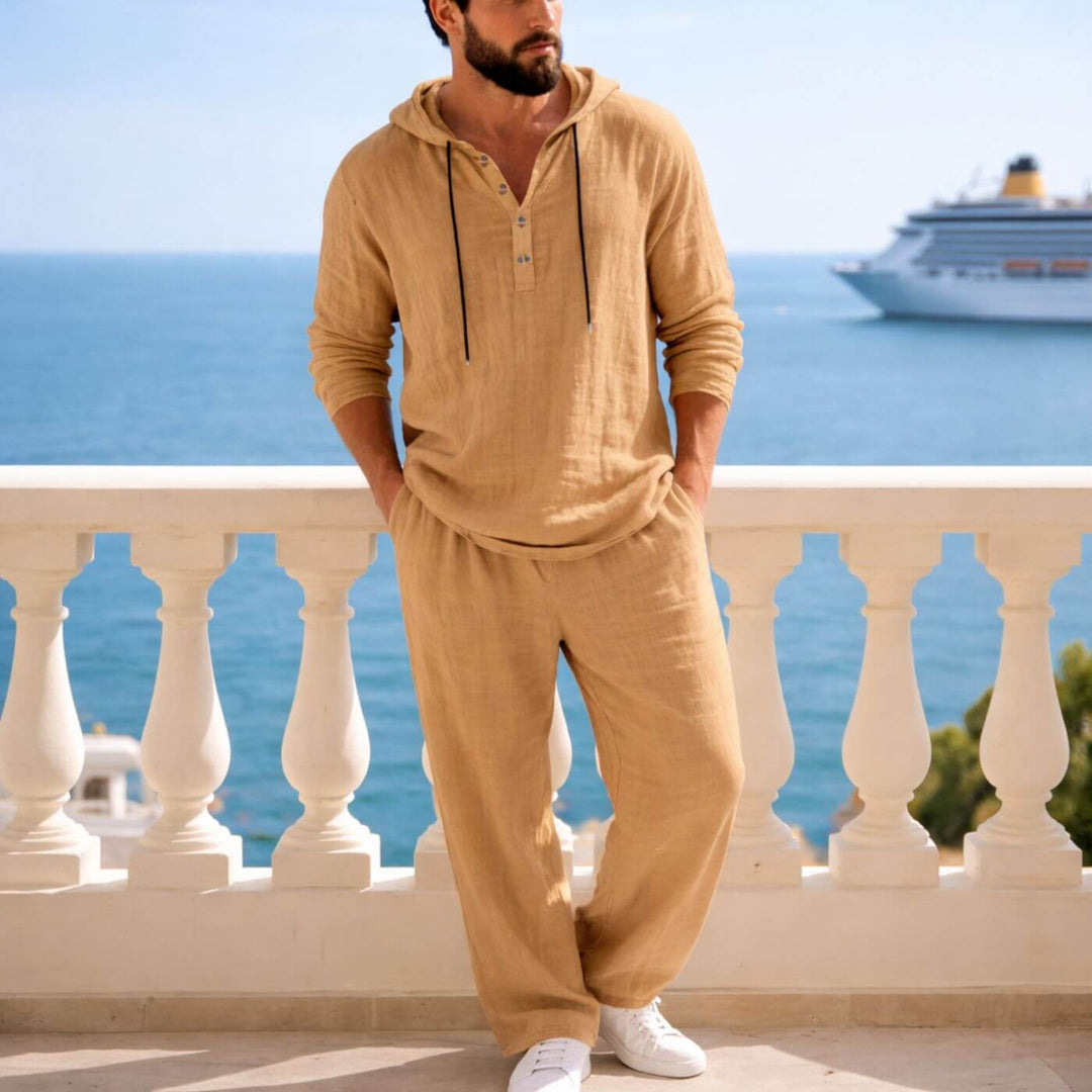 Cooper | Relaxed Fit Lounge Set Hooded Shirt and Pants