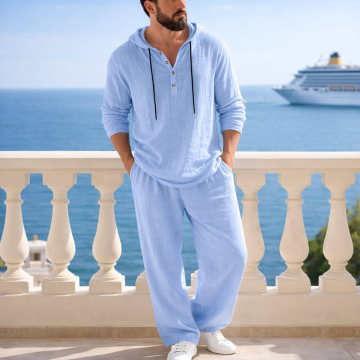 Cooper | Relaxed Fit Lounge Set Hooded Shirt and Pants