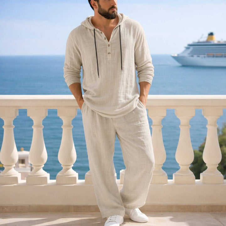 Cooper | Relaxed Fit Lounge Set Hooded Shirt and Pants
