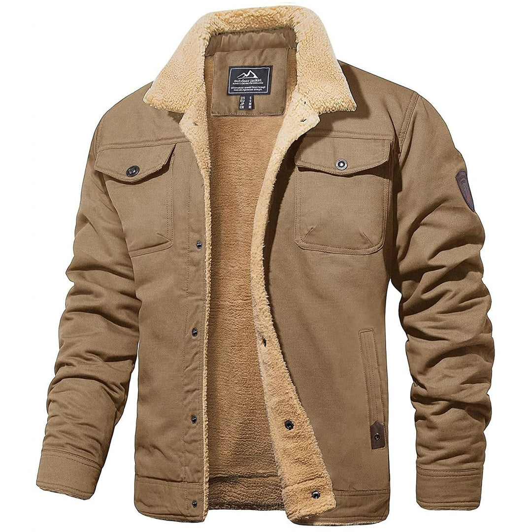 Brian | Warm Lined Outdoor Casual Jacket For Men