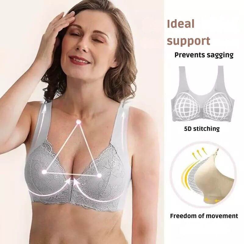 Esme™ | Front-Zip Wireless Seamless Bra 3-Pack