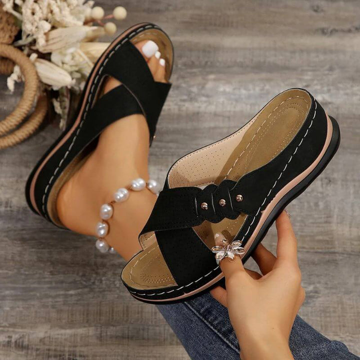 Everly™ | Breathable Orthopedic Wedge Sandals