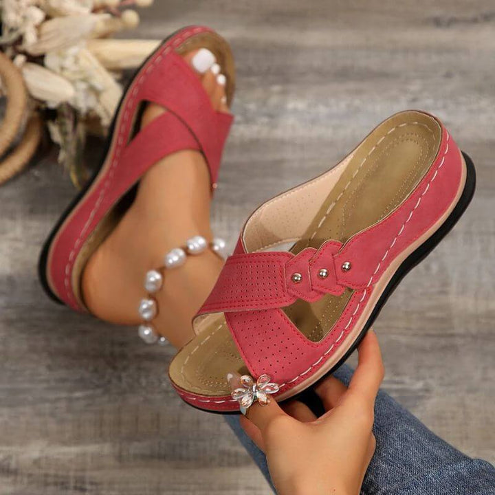 Everly™ | Breathable Orthopedic Wedge Sandals