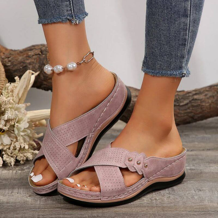 Everly™ | Breathable Orthopedic Wedge Sandals