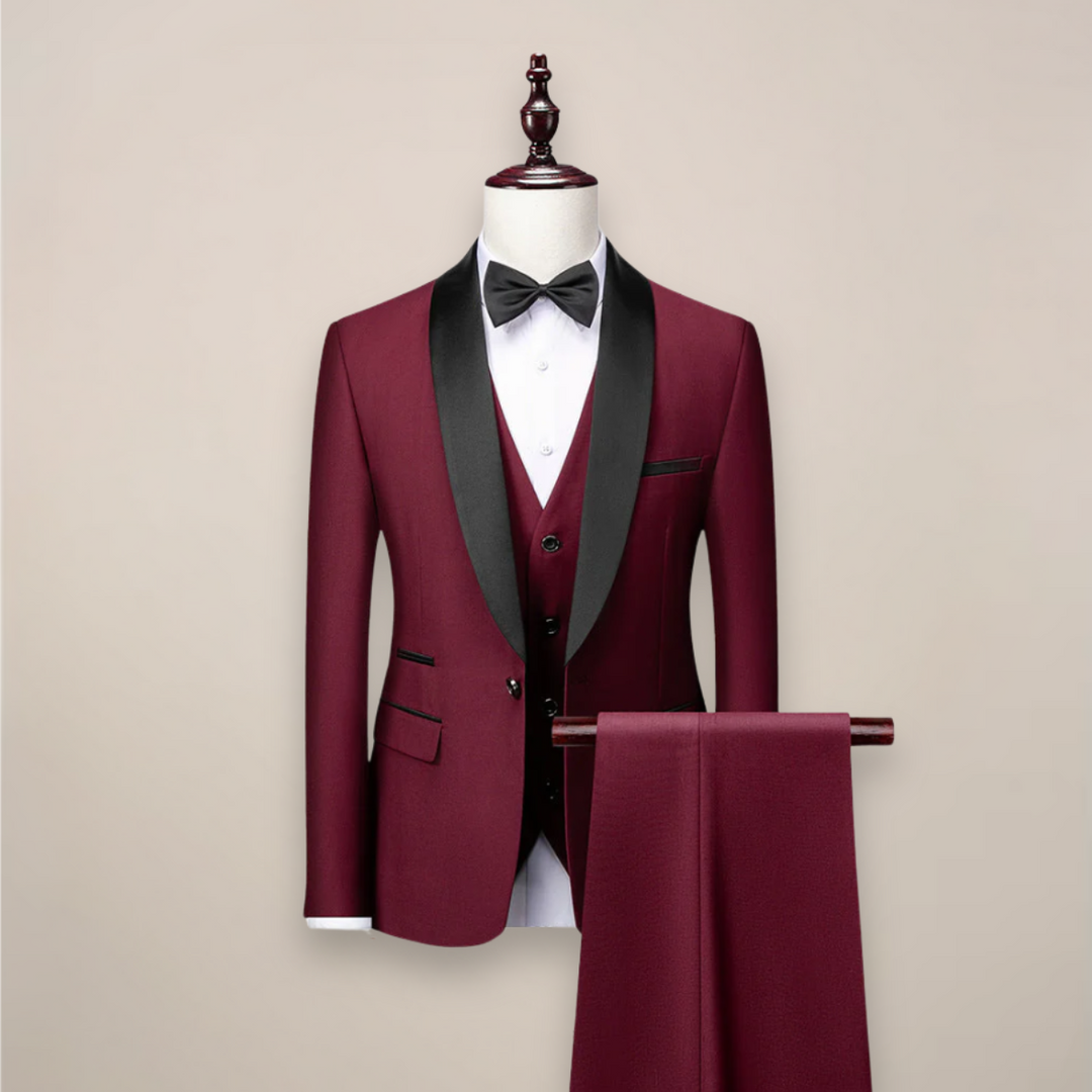 Donald | Men Spring Formal Three Piece Tuxedo Suit