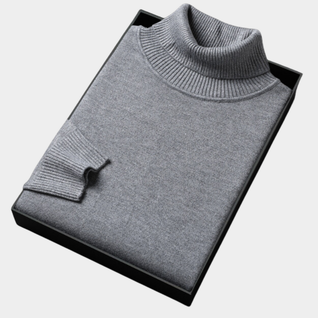 Ryan | Men’s Spring Bold Colour Turtleneck Sweater