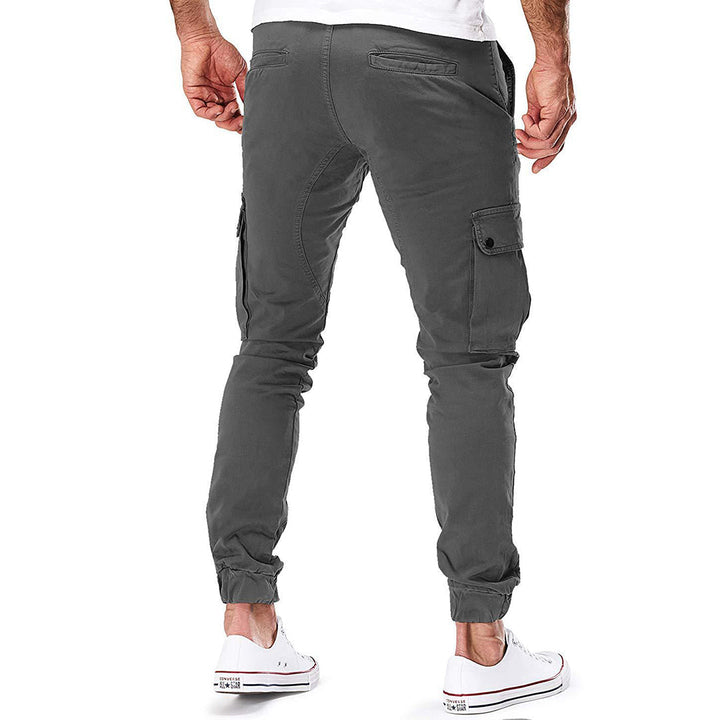 Adrian | Men’s Casual Cargo Trousers with Pockets
