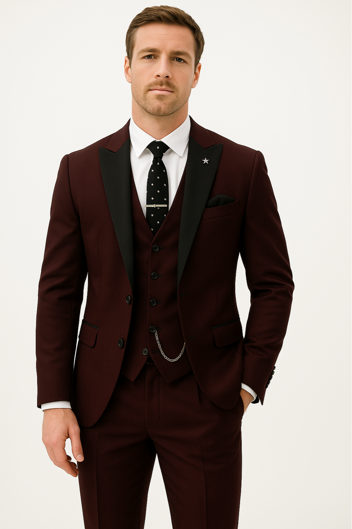 Gene | Men Spring Formal Three Piece Suit Set