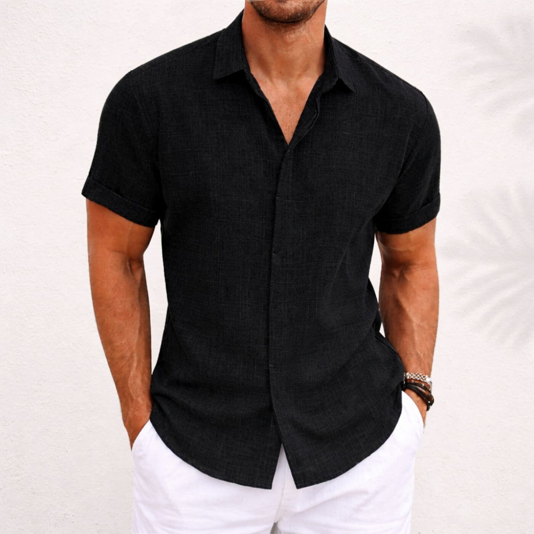 Nathan | Breathable Casual Short Sleeve Shirt