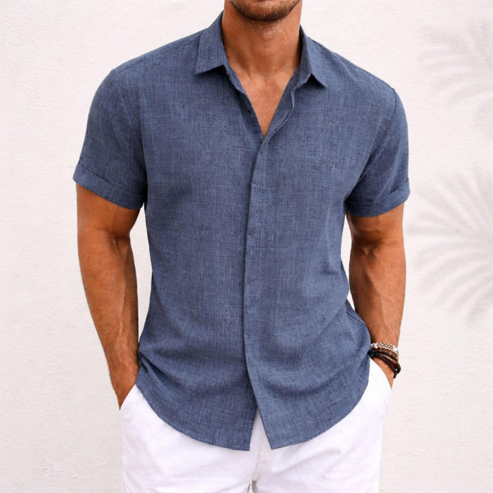 Nathan | Breathable Casual Short Sleeve Shirt