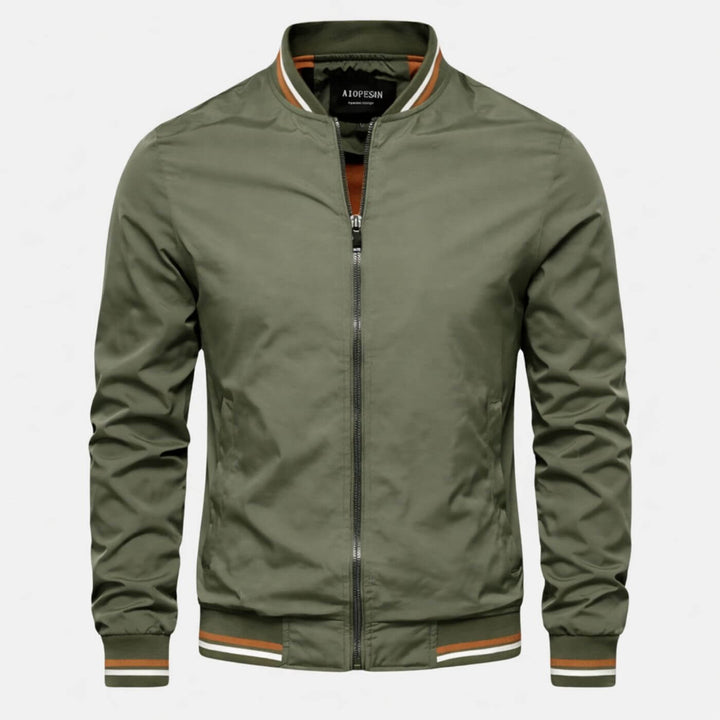 Oliver | Lightweight Zip-Up Bomber Jacket