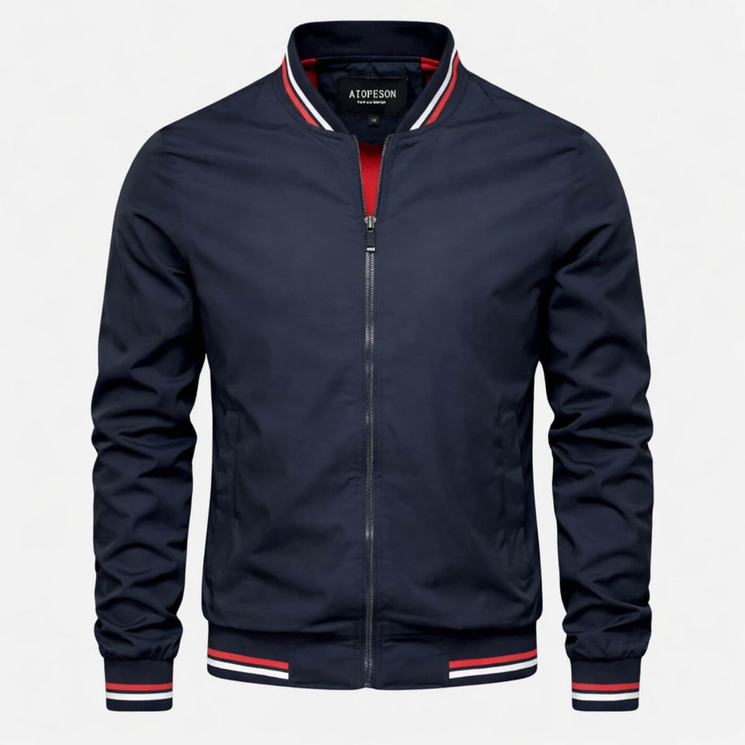 Oliver | Lightweight Zip-Up Bomber Jacket