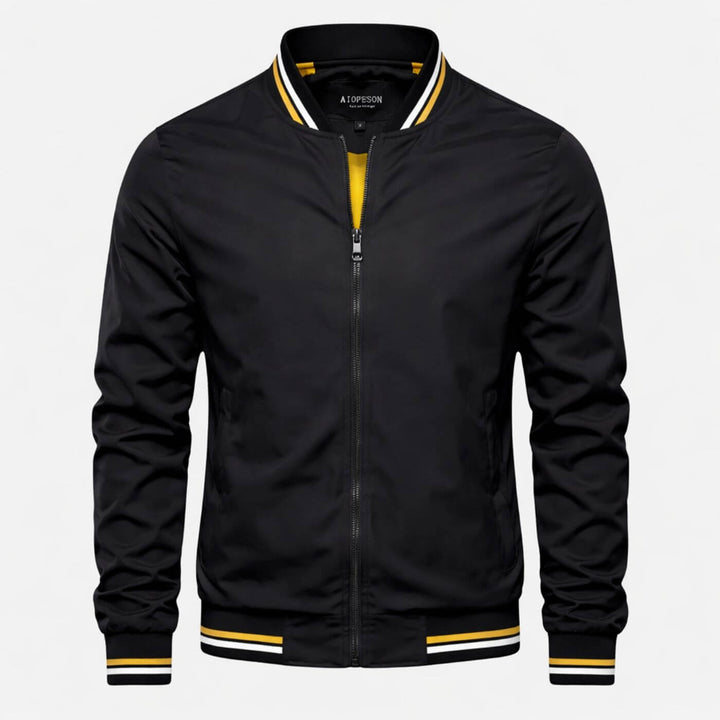 Oliver | Lightweight Zip-Up Bomber Jacket