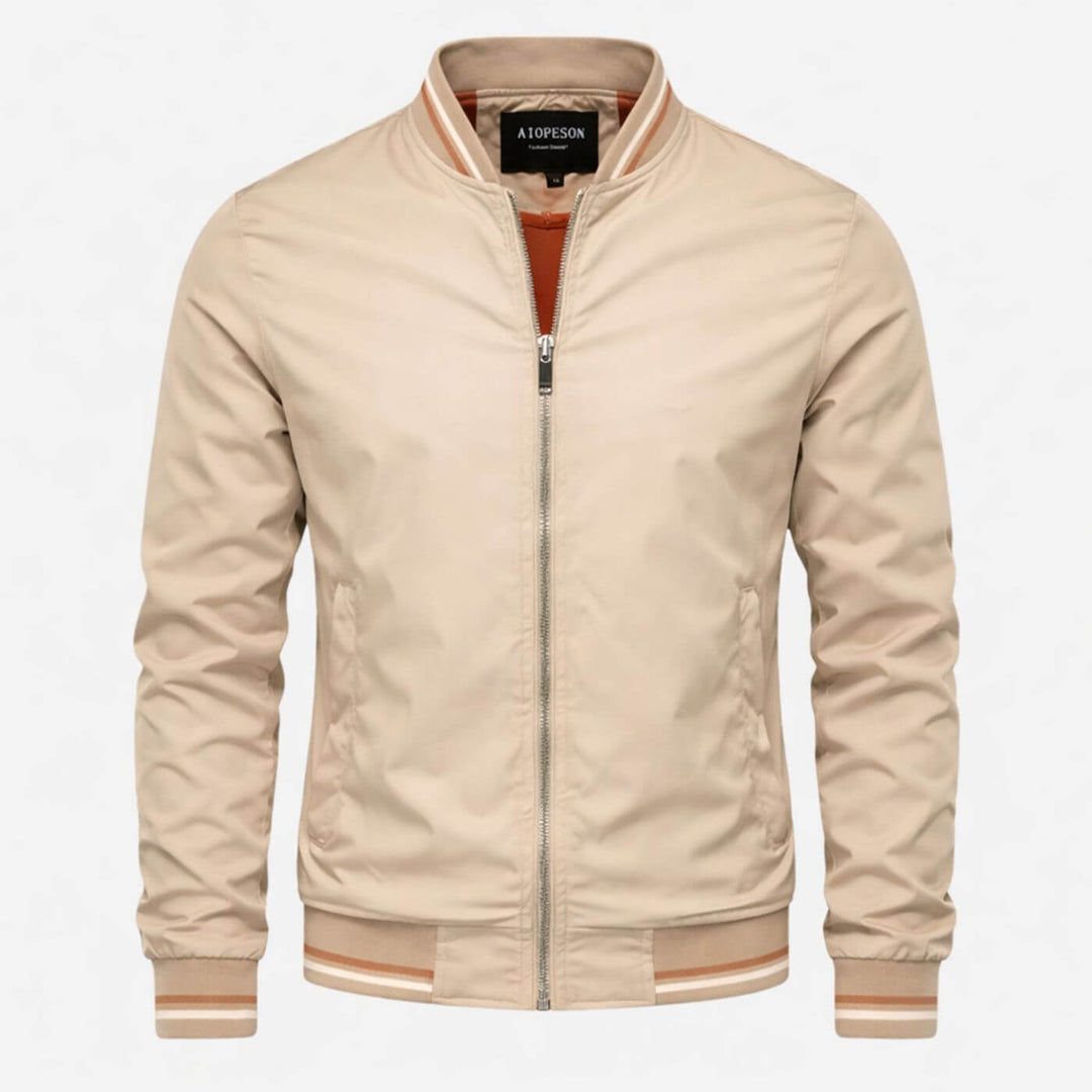 Oliver | Lightweight Zip-Up Bomber Jacket