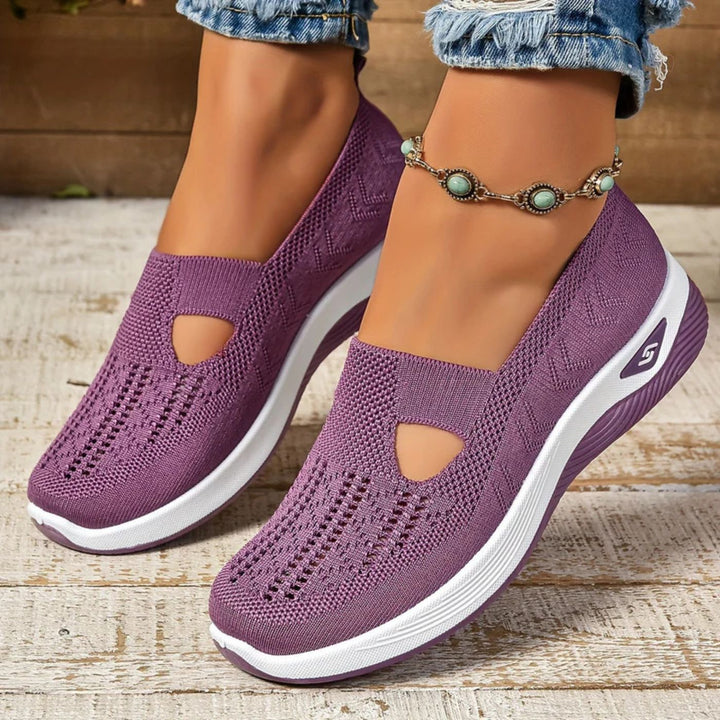 Orthovela | Breathable Knit Slip-On Comfort Sneakers