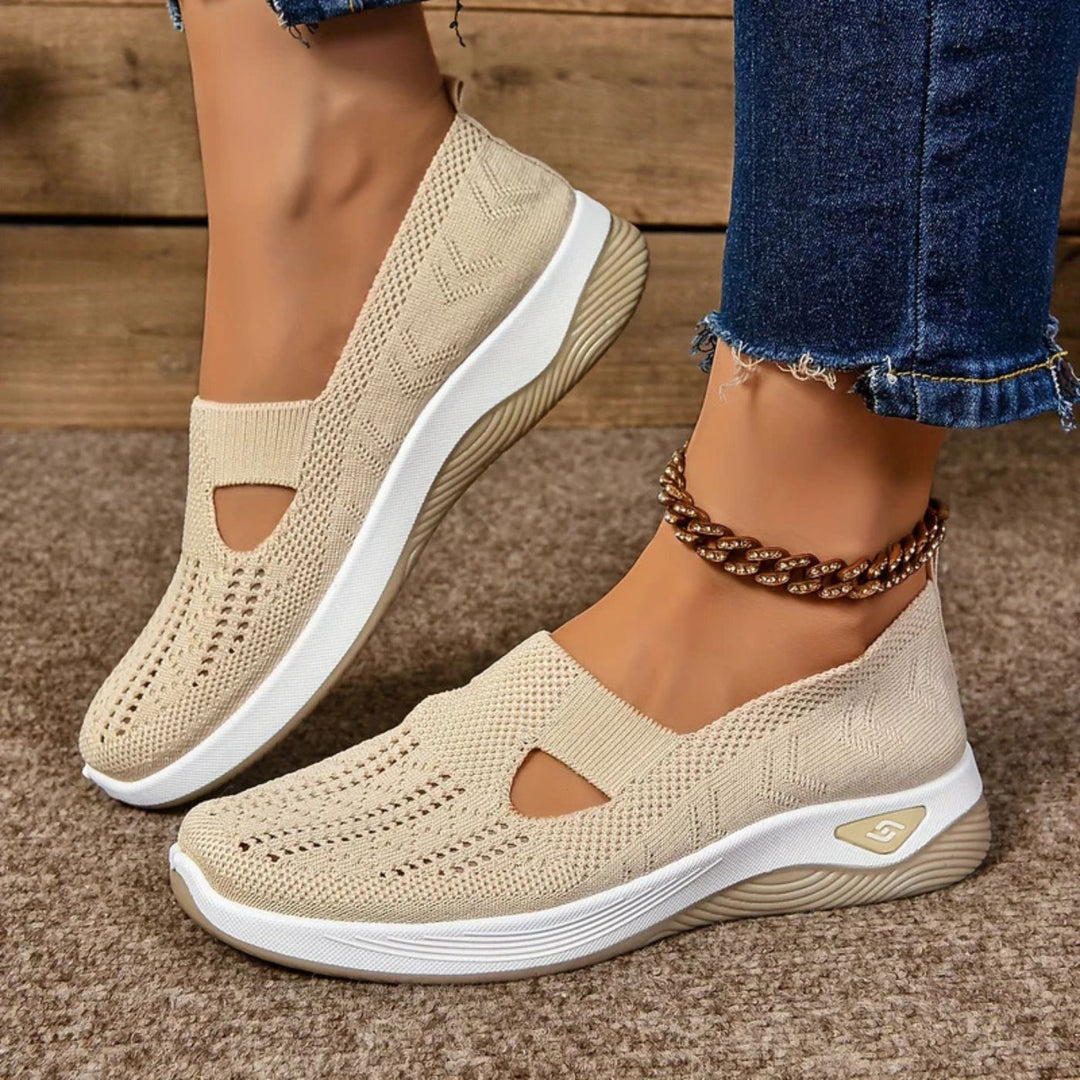 Orthovela | Breathable Knit Slip-On Comfort Sneakers