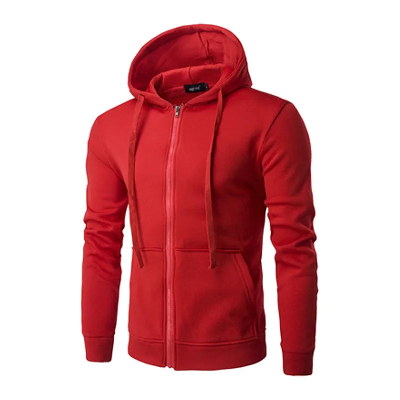 Keith | Men’s Classic Zip Up Street Hoodie