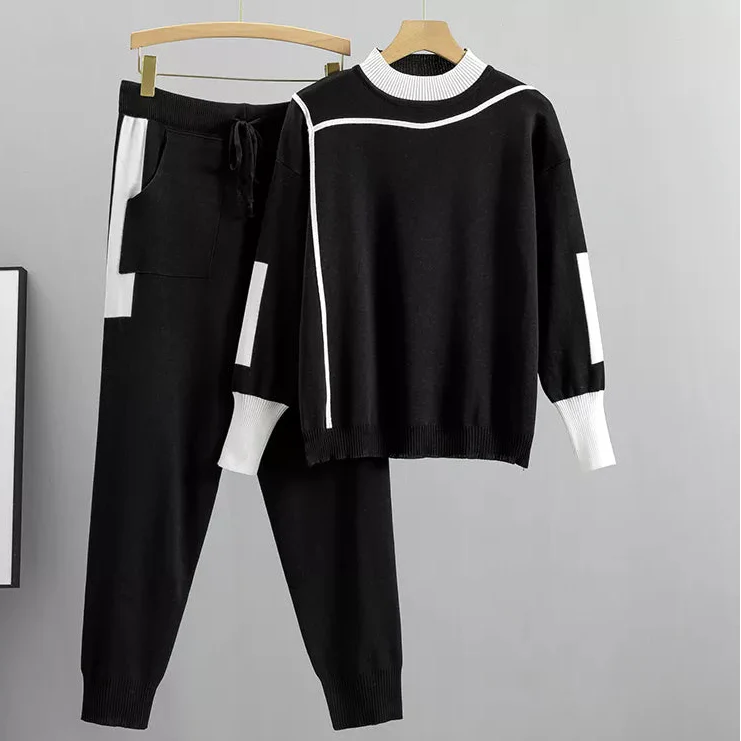 Kaitlyn | Women’s Casual Lounge Sweater Pants Set