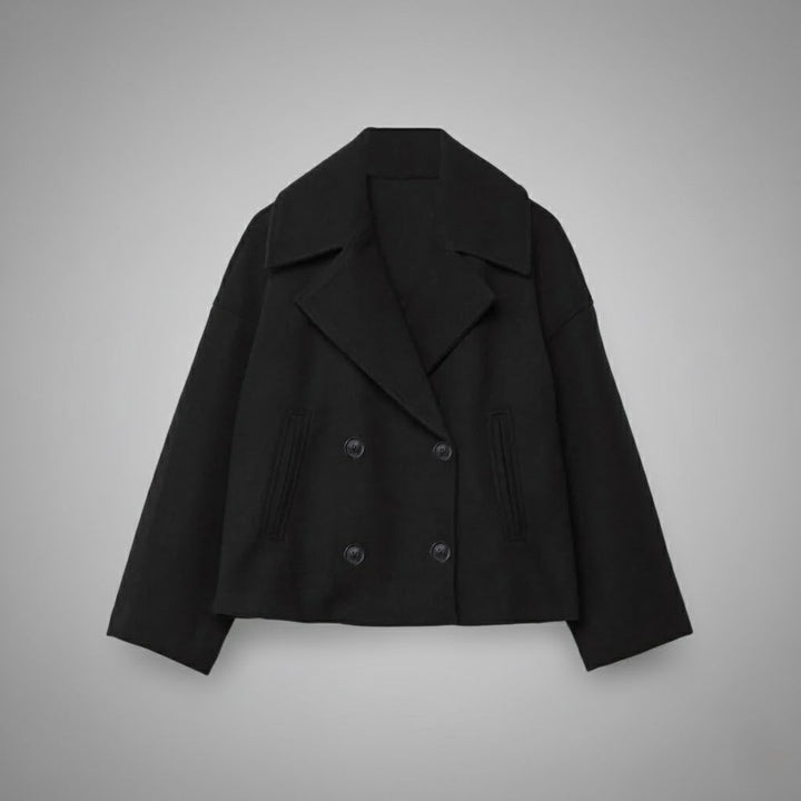 Georgia | Classic Double Button Short Jacket for Women