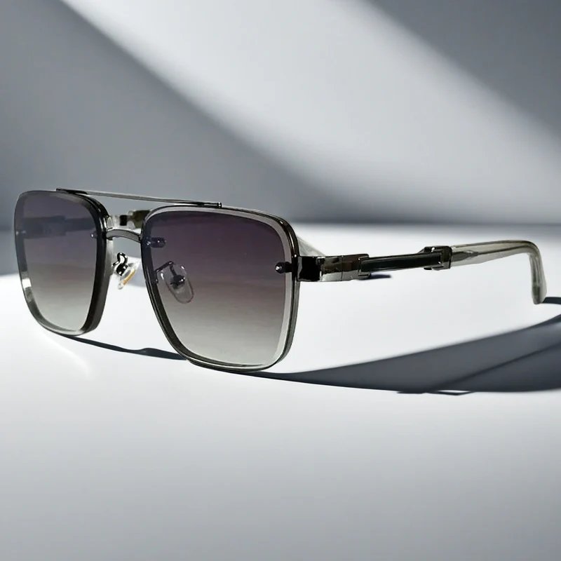 Nova™ | Squared Gradient Aviator Sunglasses