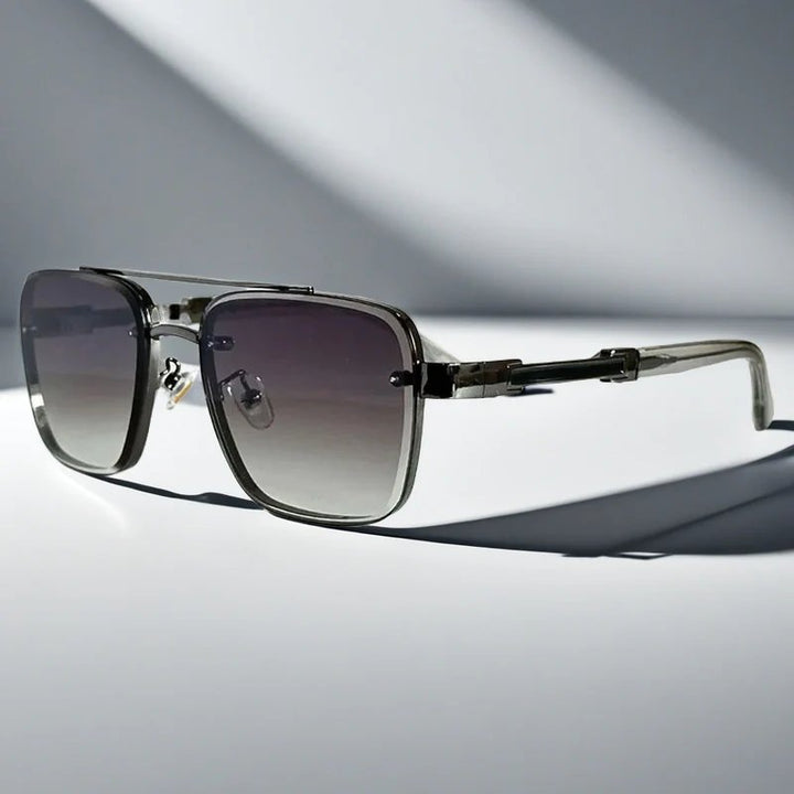 Nova™ | Squared Gradient Aviator Sunglasses