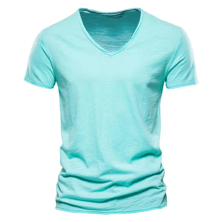 Hudson™ | V-Neck Breathable Short Sleeve T-Shirt