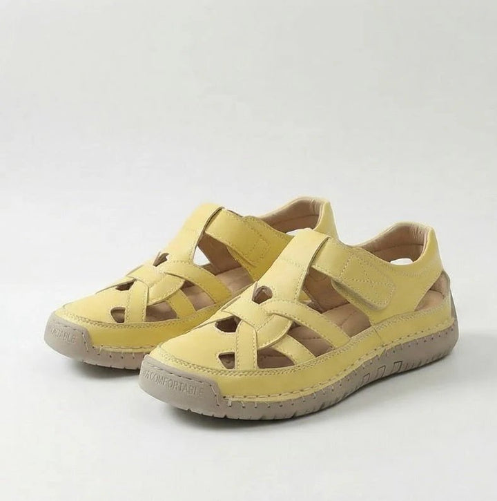 Keira™ | Lightweight Open Design Sandals with Velcro Closure
