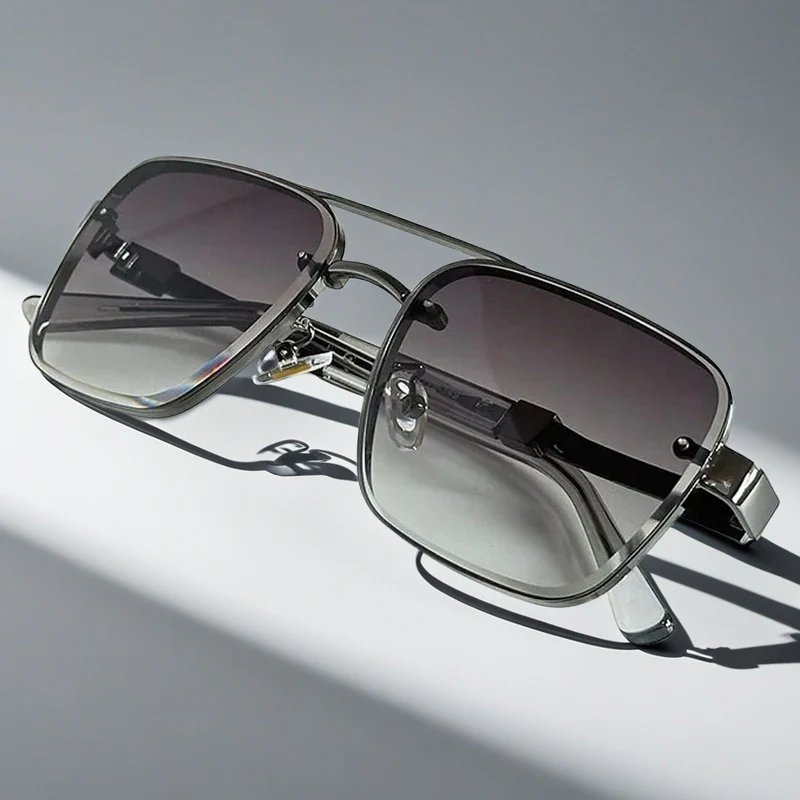 Nova™ | Squared Gradient Aviator Sunglasses
