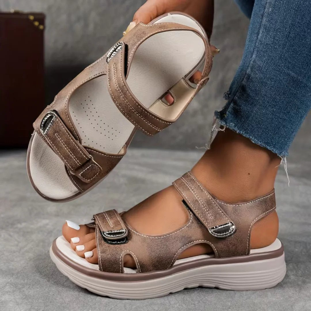 Carmen™ | Orthopedic Arch Support Adjustable Strap Sandals