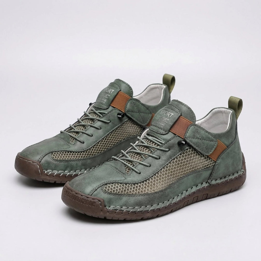Aaliyah™ | Breathable Mesh Lace-Up Athletic Sneakers