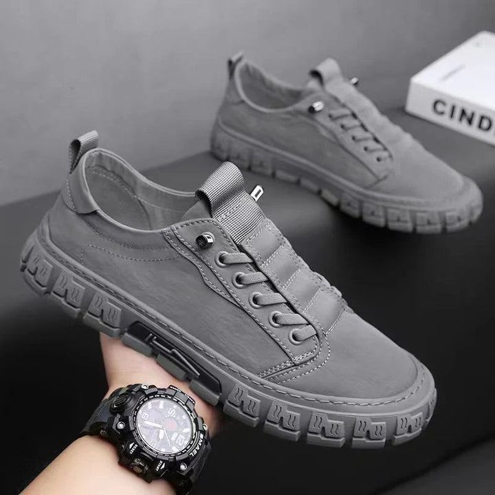 Alexander™ | Padded Canvas Rubber Sole Sneakers