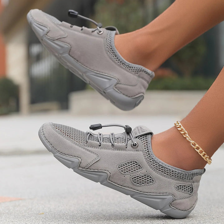 Samantha™ | Breathable Mesh Lace-Up Athletic Sneakers