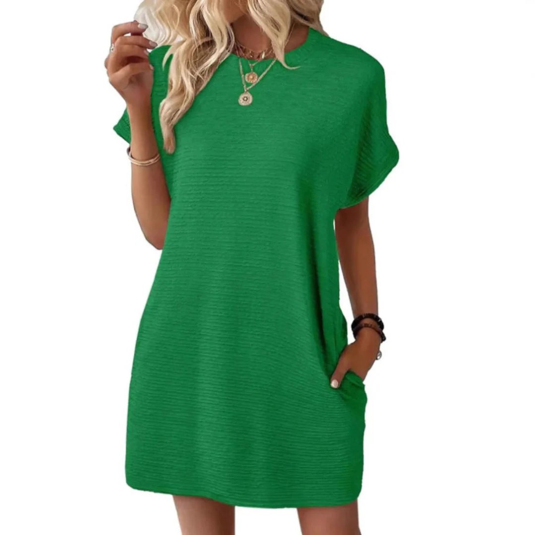 Serenity™ | Casual Loose Fit Round Neck Dress
