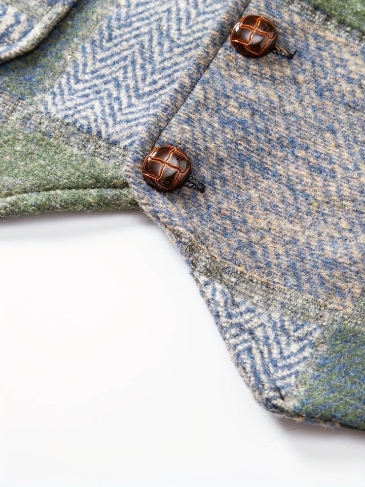 Jenson™ | Heritage Tweed Patterned Gilet