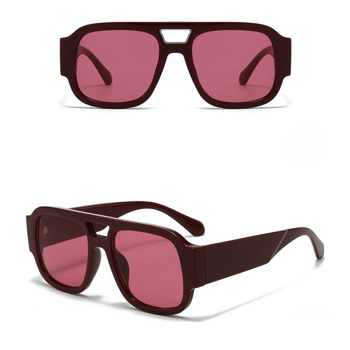 Amanda™ | Bold Square Eyewear with UV Protection