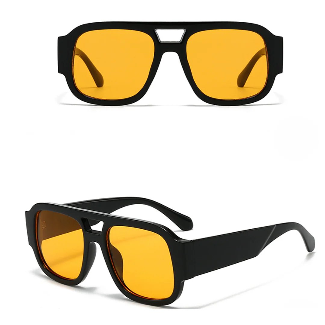 Amanda™ | Bold Square Eyewear with UV Protection