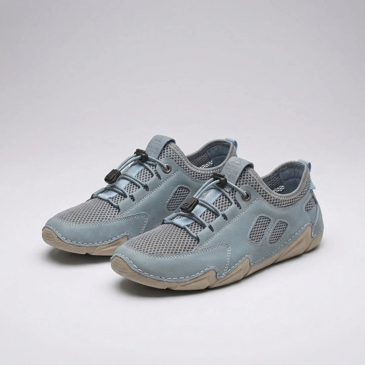 Samantha™ | Breathable Mesh Lace-Up Athletic Sneakers