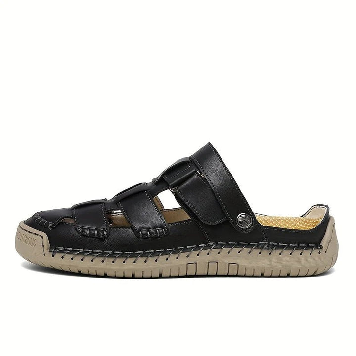 Cadence™ | Adjustable Strap Leather Comfort Sandals