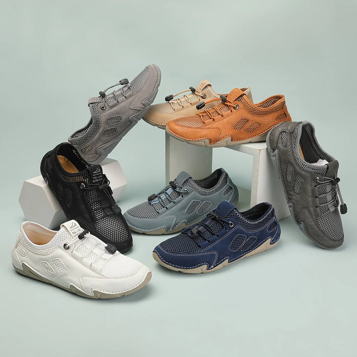 Samantha™ | Breathable Mesh Lace-Up Athletic Sneakers