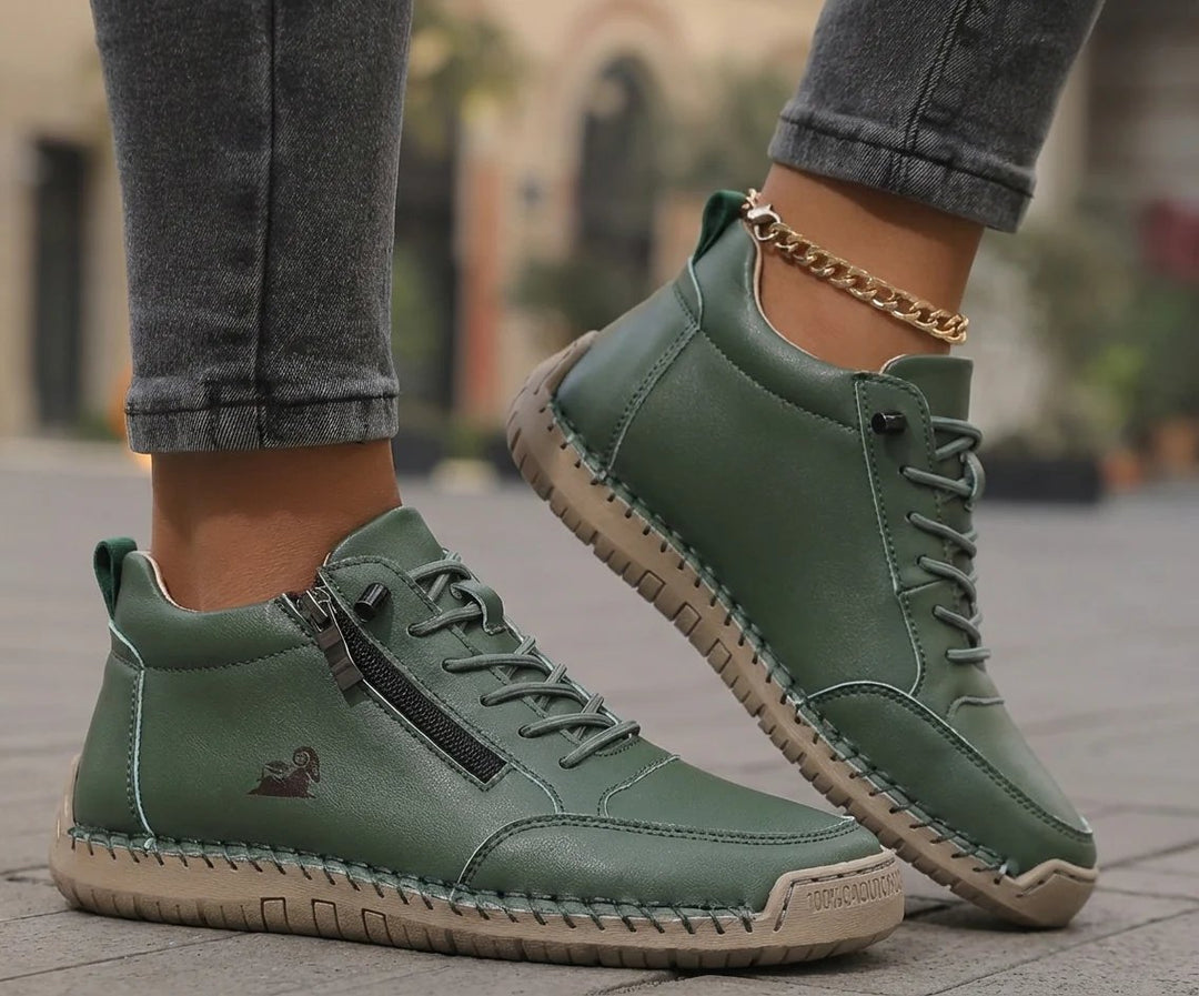 Isla™ | Orthopedic Zip-Up Support Sneakers