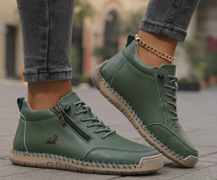 Isla™ | Orthopedic Zip-Up Support Sneakers