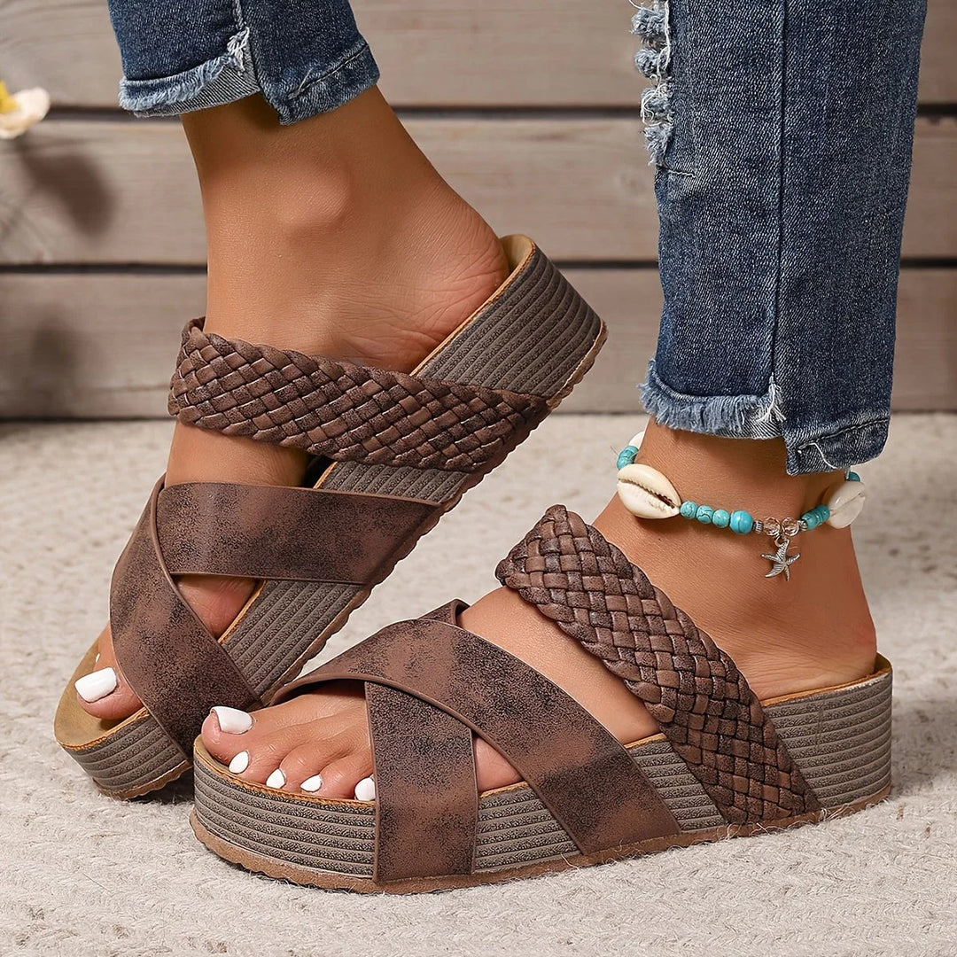 Willow™ | Orthopedic Arch Support Leather Sandals