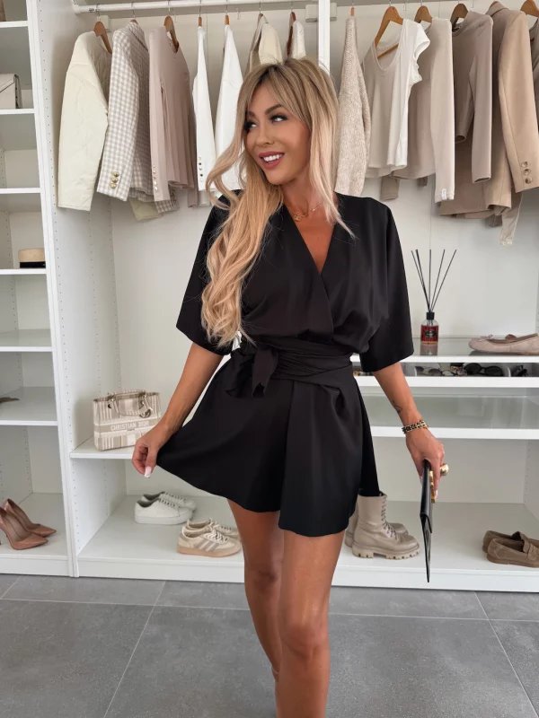 June™ | Wrap Style Mini Dress with Soft Fit