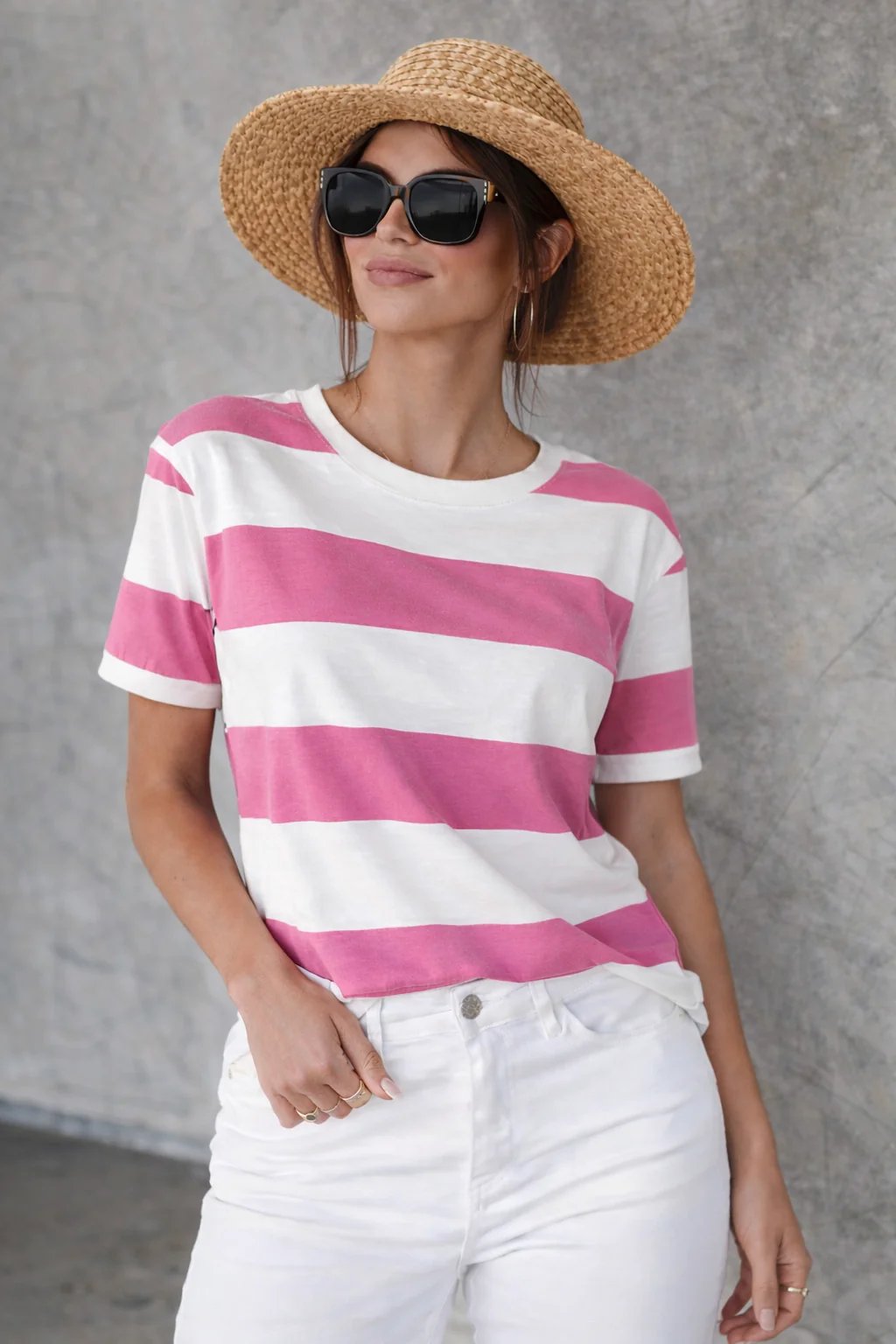 Arianna™ | Striped Casual T-Shirt