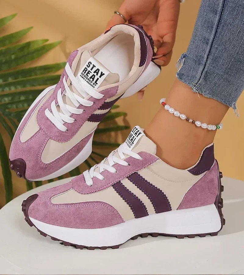 Eva™ | Retro-Inspired Suede Sneakers
