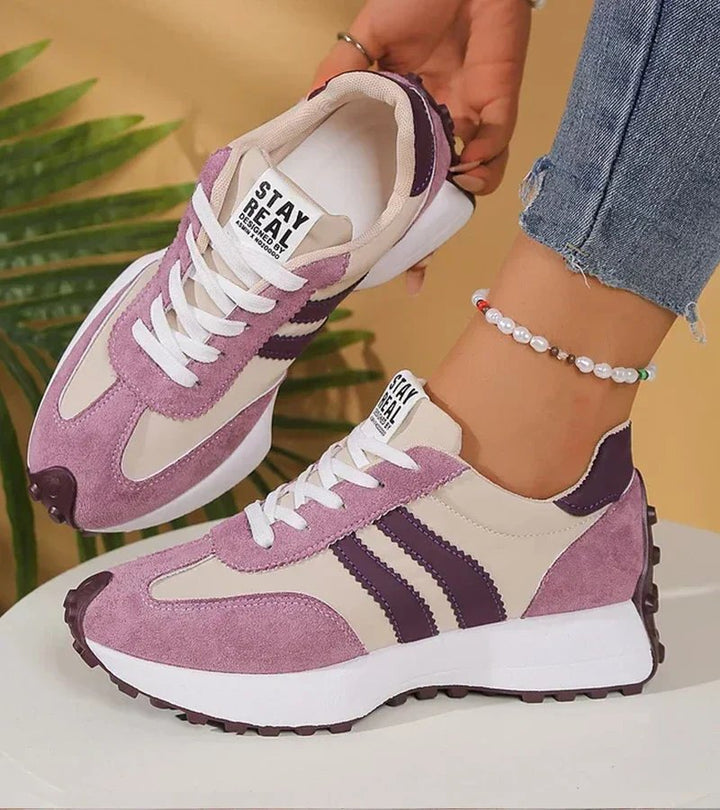 Eva™ | Retro-Inspired Suede Sneakers
