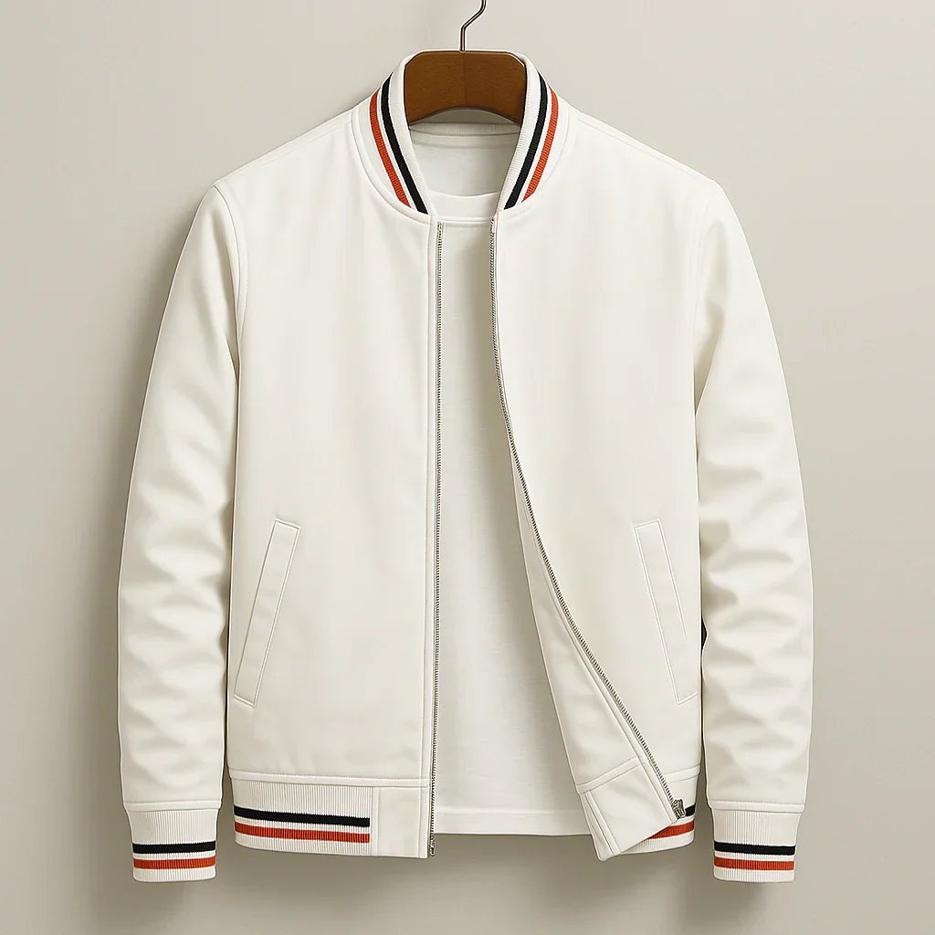 Leo™ |  Breathable Ribbed Varsity Jacket